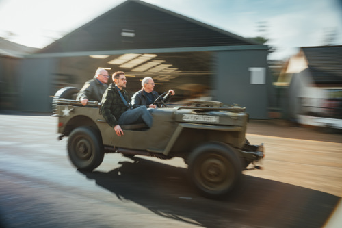 Jeep Rides. Engineering Open Workshop 2025. © The Shuttleworth Trust. Photo Oliver Lloyd.