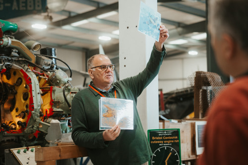 Centaurus Engine Talk. Engineering Open Workshop 2025. © The Shuttleworth Trust. Photo Oliver Lloyd.