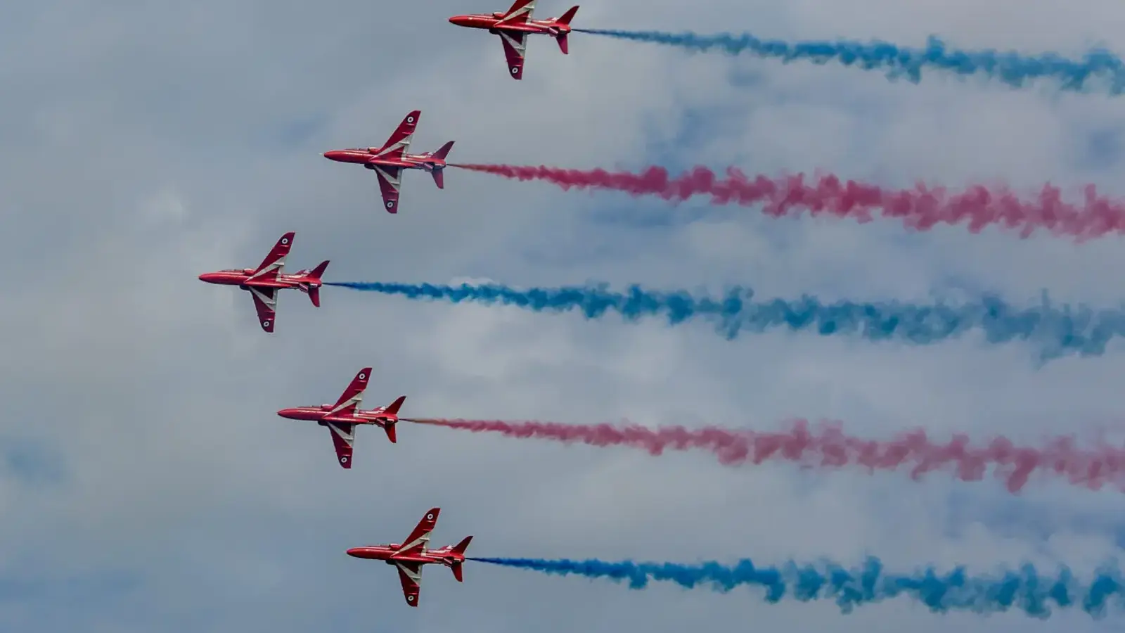 Red Arrows At Flying Festival 2019. © The Shuttleworth Trust. Photo Nick Blacow.Jpg