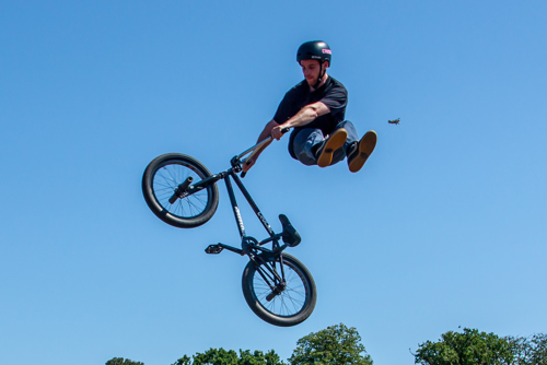 Fusion Extreme Stunt Show At Festival Of Flight. © The Shuttleworth Trust. Photo Nick Blacow