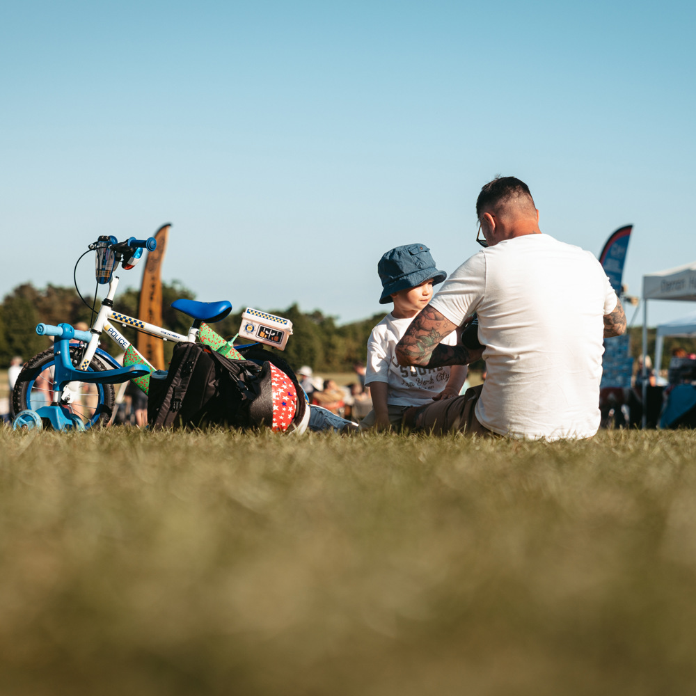 Family At Season Premiere 2025 © The Shuttleworth Trust. Photo Mach 3 Studio
