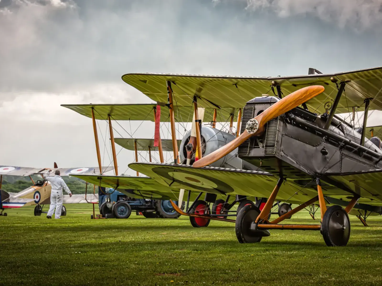 Aircraft Preparations. © The Shuttleworth Trust. Photo Wayne Allen.Jpg