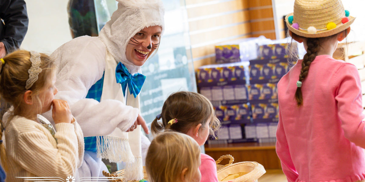 Easter Bunny Flies In and Egg Hunt image