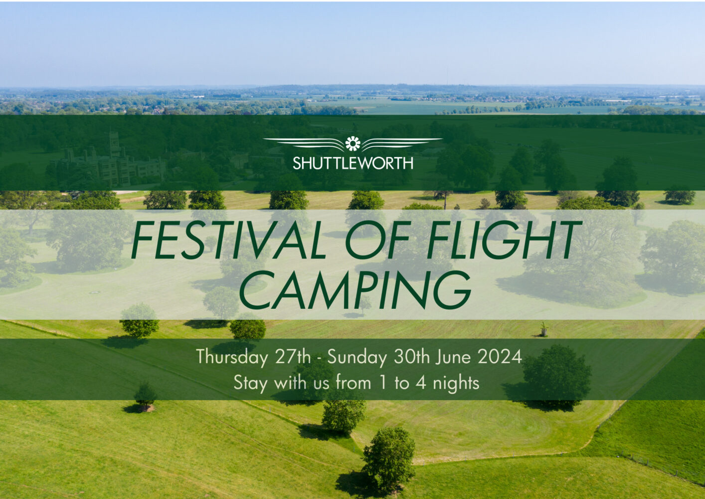 Festival of Flight Camping 2024 Shuttleworth Events & Attractions